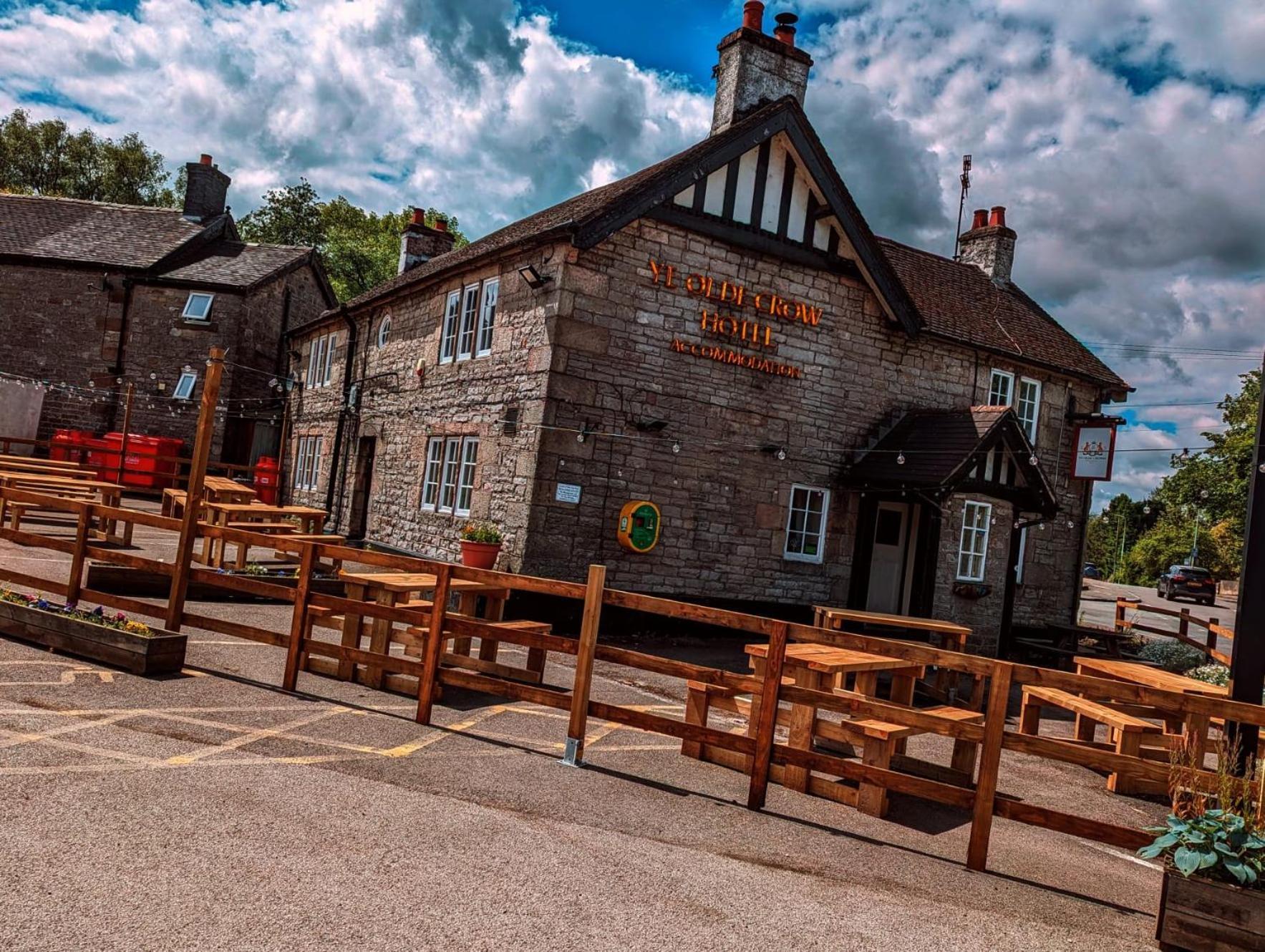Ye Olde Crown Inn Waterfall ภายนอก รูปภาพ